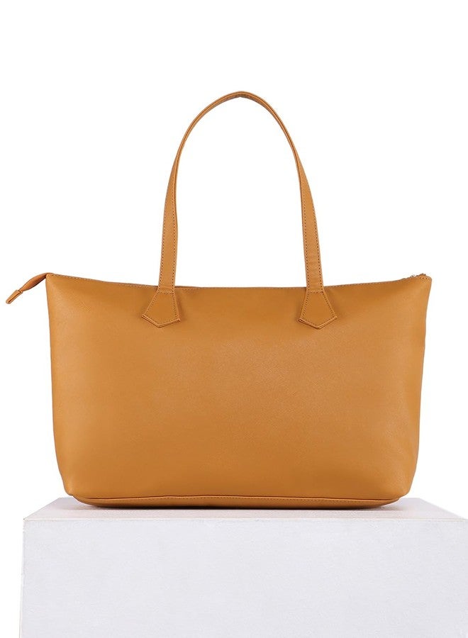 فان هيوزن حقيبة يد نسائية من Van Heusen، الخردل - Image 3